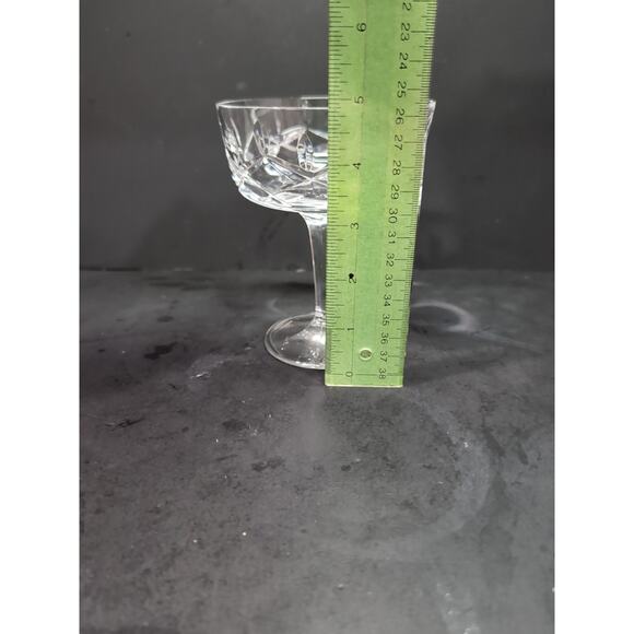 Gorham King Edward Tall Sherbet Champagne Crystal Glass or Vase, Vintage, 5" - Picture 8 of 9